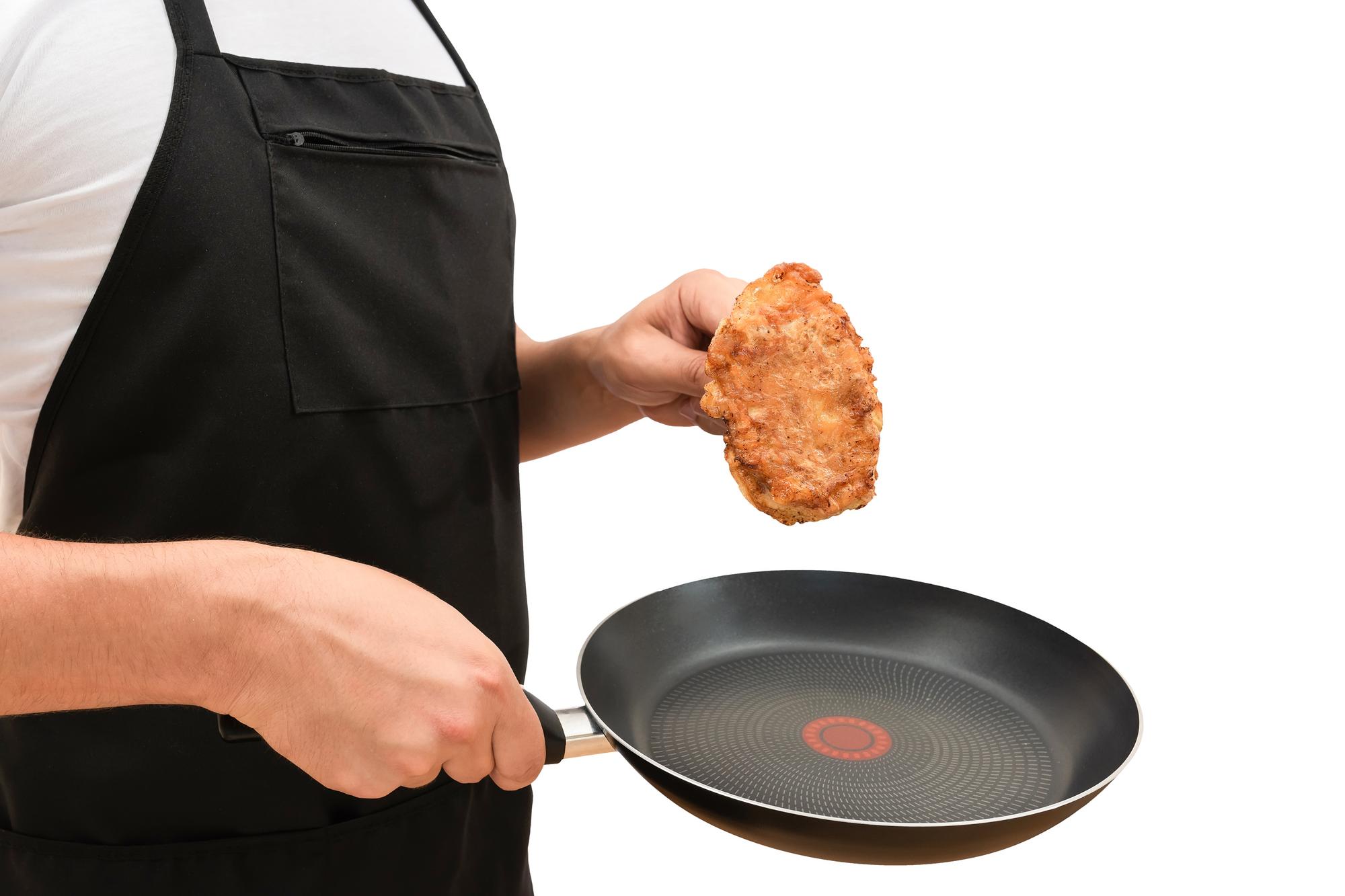 Frittura perfetta su carta assorbente